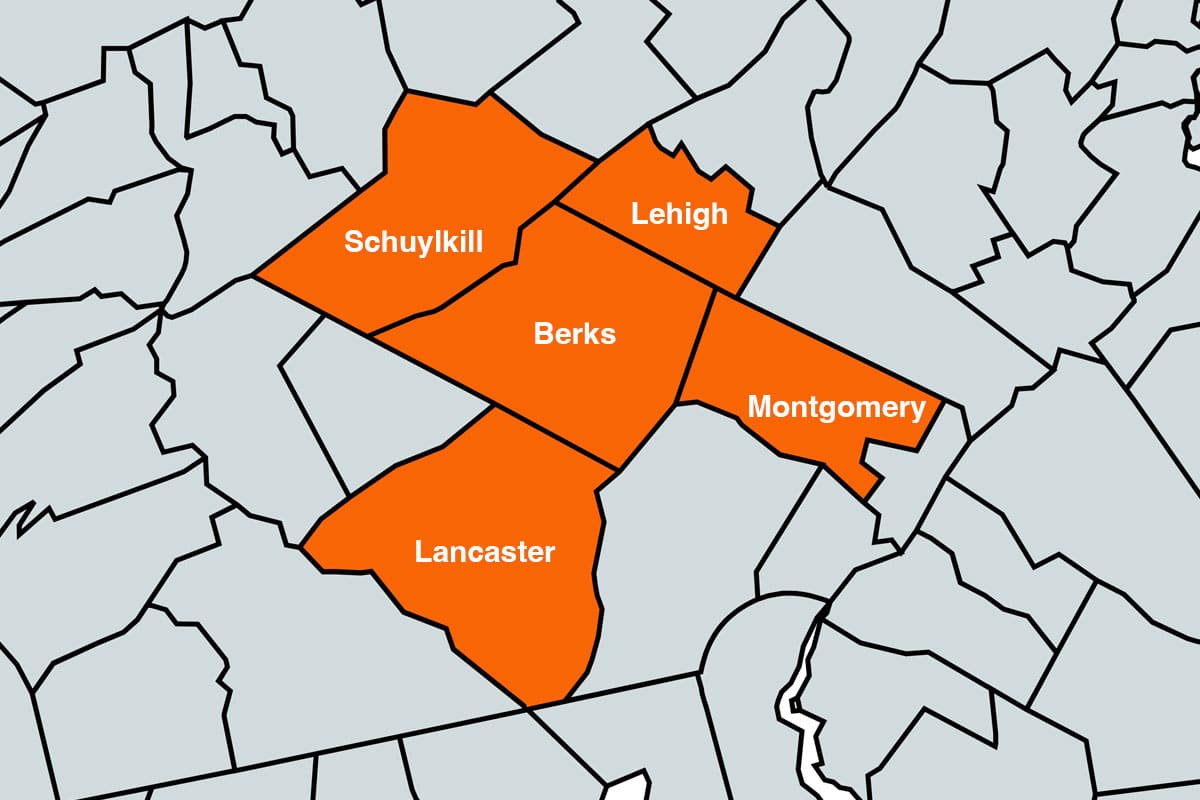 Service Areas Service Areas