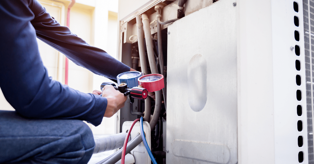 HVAC unit repair