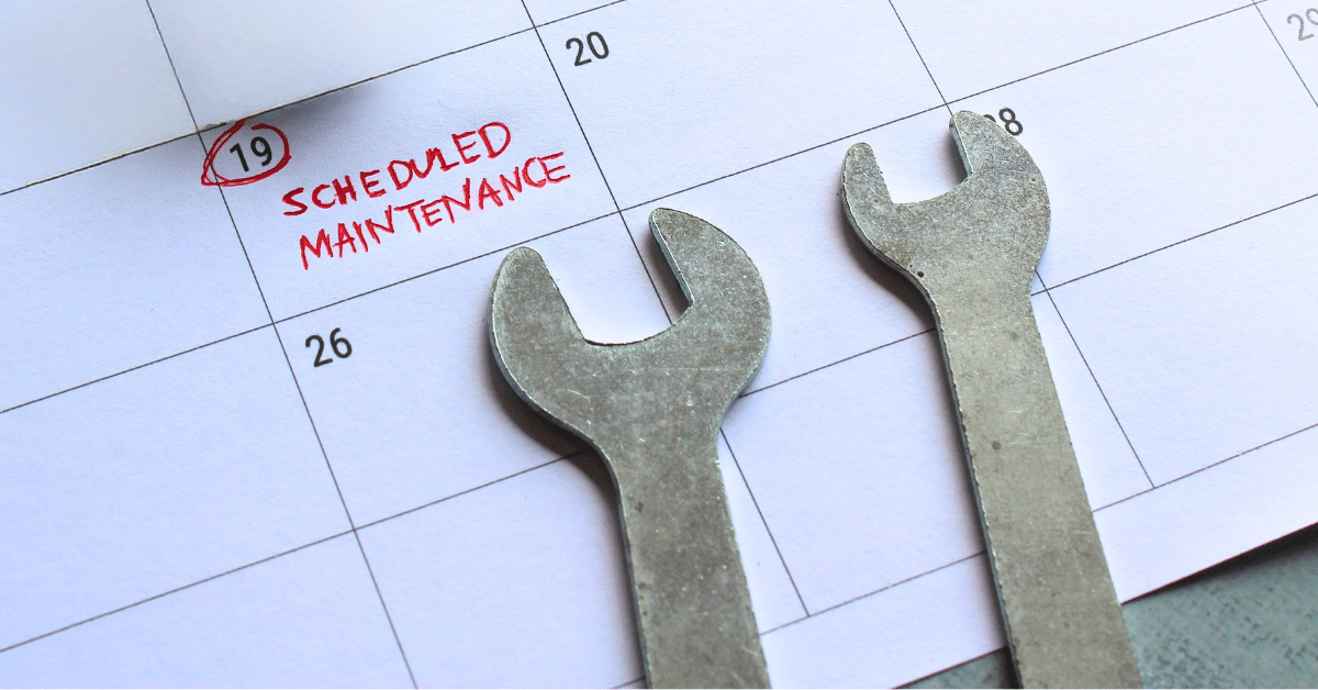 hvac maintenance schedule
